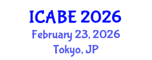 International Conference on Accounting, Business and Economics (ICABE) February 23, 2026 - Tokyo, Japan International Conference on Accounting, Business and Economics (ICABE) February 23, 2026 - Tokyo, Japan