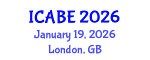 International Conference on Accounting, Business and Economics (ICABE) January 19, 2026 - London, United Kingdom International Conference on Accounting, Business and Economics (ICABE) January 19, 2026 - London, United Kingdom