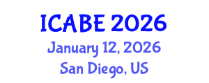 International Conference on Accounting, Business and Economics (ICABE) January 12, 2026 - San Diego, United States International Conference on Accounting, Business and Economics (ICABE) January 12, 2026 - San Diego, United States