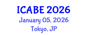 International Conference on Accounting, Business and Economics (ICABE) January 05, 2026 - Tokyo, Japan International Conference on Accounting, Business and Economics (ICABE) January 05, 2026 - Tokyo, Japan
