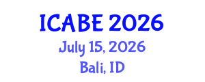 International Conference on Accounting, Business and Economics (ICABE) July 15, 2026 - Bali, Indonesia International Conference on Accounting, Business and Economics (ICABE) July 15, 2026 - Bali, Indonesia