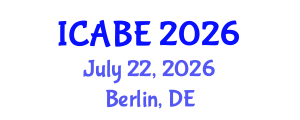 International Conference on Accounting, Business and Economics (ICABE) July 22, 2026 - Berlin, Germany International Conference on Accounting, Business and Economics (ICABE) July 22, 2026 - Berlin, Germany