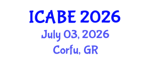 International Conference on Accounting, Business and Economics (ICABE) July 03, 2026 - Corfu, Greece International Conference on Accounting, Business and Economics (ICABE) July 03, 2026 - Corfu, Greece
