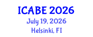 International Conference on Accounting, Business and Economics (ICABE) July 19, 2026 - Helsinki, Finland International Conference on Accounting, Business and Economics (ICABE) July 19, 2026 - Helsinki, Finland