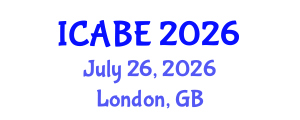 International Conference on Accounting, Business and Economics (ICABE) July 26, 2026 - London, United Kingdom International Conference on Accounting, Business and Economics (ICABE) July 26, 2026 - London, United Kingdom