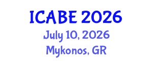 International Conference on Accounting, Business and Economics (ICABE) July 10, 2026 - Mykonos, Greece International Conference on Accounting, Business and Economics (ICABE) July 10, 2026 - Mykonos, Greece