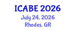 International Conference on Accounting, Business and Economics (ICABE) July 24, 2026 - Rhodes, Greece International Conference on Accounting, Business and Economics (ICABE) July 24, 2026 - Rhodes, Greece