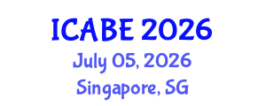 International Conference on Accounting, Business and Economics (ICABE) July 05, 2026 - Singapore, Singapore International Conference on Accounting, Business and Economics (ICABE) July 05, 2026 - Singapore, Singapore