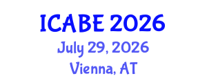 International Conference on Accounting, Business and Economics (ICABE) July 29, 2026 - Vienna, Austria International Conference on Accounting, Business and Economics (ICABE) July 29, 2026 - Vienna, Austria