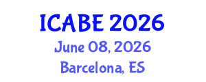 International Conference on Accounting, Business and Economics (ICABE) June 08, 2026 - Barcelona, Spain International Conference on Accounting, Business and Economics (ICABE) June 08, 2026 - Barcelona, Spain