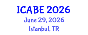 International Conference on Accounting, Business and Economics (ICABE) June 29, 2026 - Istanbul, Turkey International Conference on Accounting, Business and Economics (ICABE) June 29, 2026 - Istanbul, Turkey