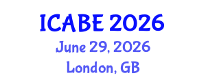 International Conference on Accounting, Business and Economics (ICABE) June 29, 2026 - London, United Kingdom International Conference on Accounting, Business and Economics (ICABE) June 29, 2026 - London, United Kingdom