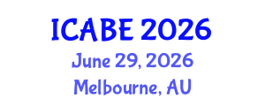 International Conference on Accounting, Business and Economics (ICABE) June 29, 2026 - Melbourne, Australia International Conference on Accounting, Business and Economics (ICABE) June 29, 2026 - Melbourne, Australia