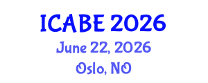 International Conference on Accounting, Business and Economics (ICABE) June 22, 2026 - Oslo, Norway International Conference on Accounting, Business and Economics (ICABE) June 22, 2026 - Oslo, Norway