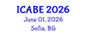 International Conference on Accounting, Business and Economics (ICABE) June 01, 2026 - Sofia, Bulgaria International Conference on Accounting, Business and Economics (ICABE) June 01, 2026 - Sofia, Bulgaria