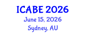 International Conference on Accounting, Business and Economics (ICABE) June 15, 2026 - Sydney, Australia International Conference on Accounting, Business and Economics (ICABE) June 15, 2026 - Sydney, Australia