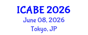 International Conference on Accounting, Business and Economics (ICABE) June 08, 2026 - Tokyo, Japan International Conference on Accounting, Business and Economics (ICABE) June 08, 2026 - Tokyo, Japan