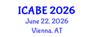 International Conference on Accounting, Business and Economics (ICABE) June 22, 2026 - Vienna, Austria International Conference on Accounting, Business and Economics (ICABE) June 22, 2026 - Vienna, Austria