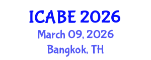 International Conference on Accounting, Business and Economics (ICABE) March 09, 2026 - Bangkok, Thailand International Conference on Accounting, Business and Economics (ICABE) March 09, 2026 - Bangkok, Thailand