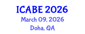 International Conference on Accounting, Business and Economics (ICABE) March 09, 2026 - Doha, Qatar International Conference on Accounting, Business and Economics (ICABE) March 09, 2026 - Doha, Qatar