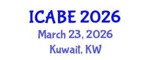 International Conference on Accounting, Business and Economics (ICABE) March 23, 2026 - Kuwait, Kuwait International Conference on Accounting, Business and Economics (ICABE) March 23, 2026 - Kuwait, Kuwait