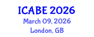 International Conference on Accounting, Business and Economics (ICABE) March 09, 2026 - London, United Kingdom International Conference on Accounting, Business and Economics (ICABE) March 09, 2026 - London, United Kingdom
