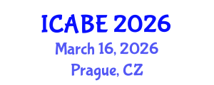International Conference on Accounting, Business and Economics (ICABE) March 16, 2026 - Prague, Czechia International Conference on Accounting, Business and Economics (ICABE) March 16, 2026 - Prague, Czechia