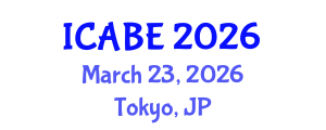 International Conference on Accounting, Business and Economics (ICABE) March 23, 2026 - Tokyo, Japan International Conference on Accounting, Business and Economics (ICABE) March 23, 2026 - Tokyo, Japan