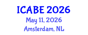 International Conference on Accounting, Business and Economics (ICABE) May 11, 2026 - Amsterdam, Netherlands International Conference on Accounting, Business and Economics (ICABE) May 11, 2026 - Amsterdam, Netherlands