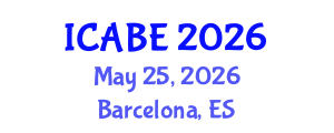 International Conference on Accounting, Business and Economics (ICABE) May 25, 2026 - Barcelona, Spain International Conference on Accounting, Business and Economics (ICABE) May 25, 2026 - Barcelona, Spain