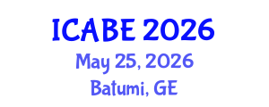 International Conference on Accounting, Business and Economics (ICABE) May 25, 2026 - Batumi, Georgia International Conference on Accounting, Business and Economics (ICABE) May 25, 2026 - Batumi, Georgia