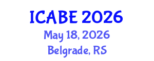International Conference on Accounting, Business and Economics (ICABE) May 18, 2026 - Belgrade, Serbia International Conference on Accounting, Business and Economics (ICABE) May 18, 2026 - Belgrade, Serbia