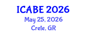International Conference on Accounting, Business and Economics (ICABE) May 25, 2026 - Crete, Greece International Conference on Accounting, Business and Economics (ICABE) May 25, 2026 - Crete, Greece