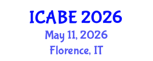 International Conference on Accounting, Business and Economics (ICABE) May 11, 2026 - Florence, Italy International Conference on Accounting, Business and Economics (ICABE) May 11, 2026 - Florence, Italy