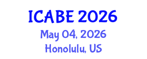 International Conference on Accounting, Business and Economics (ICABE) May 04, 2026 - Honolulu, United States International Conference on Accounting, Business and Economics (ICABE) May 04, 2026 - Honolulu, United States