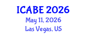 International Conference on Accounting, Business and Economics (ICABE) May 11, 2026 - Las Vegas, United States International Conference on Accounting, Business and Economics (ICABE) May 11, 2026 - Las Vegas, United States