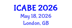 International Conference on Accounting, Business and Economics (ICABE) May 18, 2026 - London, United Kingdom International Conference on Accounting, Business and Economics (ICABE) May 18, 2026 - London, United Kingdom