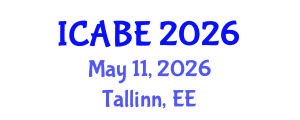 International Conference on Accounting, Business and Economics (ICABE) May 11, 2026 - Tallinn, Estonia International Conference on Accounting, Business and Economics (ICABE) May 11, 2026 - Tallinn, Estonia