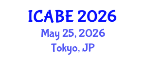 International Conference on Accounting, Business and Economics (ICABE) May 25, 2026 - Tokyo, Japan International Conference on Accounting, Business and Economics (ICABE) May 25, 2026 - Tokyo, Japan