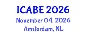 International Conference on Accounting, Business and Economics (ICABE) November 04, 2026 - Amsterdam, Netherlands International Conference on Accounting, Business and Economics (ICABE) November 04, 2026 - Amsterdam, Netherlands
