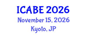 International Conference on Accounting, Business and Economics (ICABE) November 15, 2026 - Kyoto, Japan International Conference on Accounting, Business and Economics (ICABE) November 15, 2026 - Kyoto, Japan