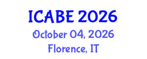 International Conference on Accounting, Business and Economics (ICABE) October 04, 2026 - Florence, Italy International Conference on Accounting, Business and Economics (ICABE) October 04, 2026 - Florence, Italy