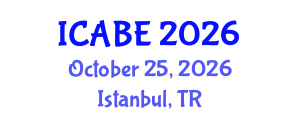 International Conference on Accounting, Business and Economics (ICABE) October 25, 2026 - Istanbul, Turkey International Conference on Accounting, Business and Economics (ICABE) October 25, 2026 - Istanbul, Turkey