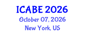 International Conference on Accounting, Business and Economics (ICABE) October 07, 2026 - New York, United States International Conference on Accounting, Business and Economics (ICABE) October 07, 2026 - New York, United States