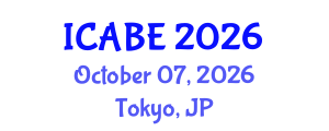 International Conference on Accounting, Business and Economics (ICABE) October 07, 2026 - Tokyo, Japan International Conference on Accounting, Business and Economics (ICABE) October 07, 2026 - Tokyo, Japan