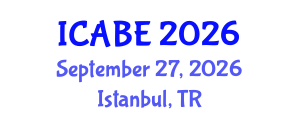 International Conference on Accounting, Business and Economics (ICABE) September 27, 2026 - Istanbul, Turkey International Conference on Accounting, Business and Economics (ICABE) September 27, 2026 - Istanbul, Turkey