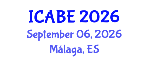 International Conference on Accounting, Business and Economics (ICABE) September 06, 2026 - Málaga, Spain International Conference on Accounting, Business and Economics (ICABE) September 06, 2026 - Málaga, Spain