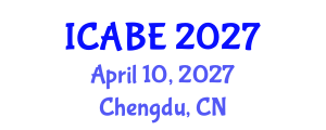 International Conference on Accounting, Business and Economics (ICABE) April 10, 2027 - Chengdu, China International Conference on Accounting, Business and Economics (ICABE) April 10, 2027 - Chengdu, China