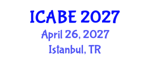International Conference on Accounting, Business and Economics (ICABE) April 26, 2027 - Istanbul, Turkey International Conference on Accounting, Business and Economics (ICABE) April 26, 2027 - Istanbul, Turkey