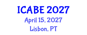 International Conference on Accounting, Business and Economics (ICABE) April 15, 2027 - Lisbon, Portugal International Conference on Accounting, Business and Economics (ICABE) April 15, 2027 - Lisbon, Portugal